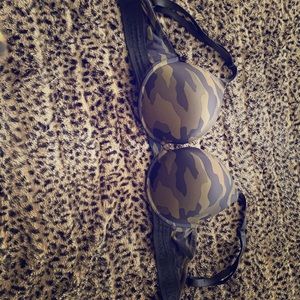Camo print Victoria secret bra